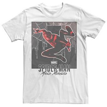 Men's Marvel Spider-Man Miles Morales Action Portrait Tee