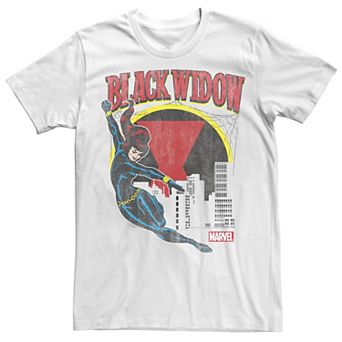 Men's Marvel Black Widow Web Slinger Tee