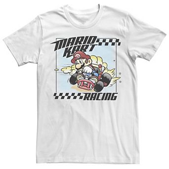 Men's Nintendo Mario Kart Racing Slide Drift Tee