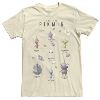 Men's Nintendo Pikmin 3 Character Grid Tee
