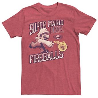 Men's Super Mario Bros. Fireballs Est. '85 Tee