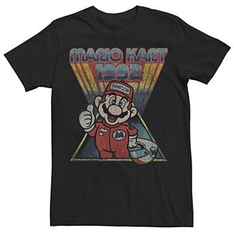 Men's Mario Kart 1992 Retro Portrait Tee