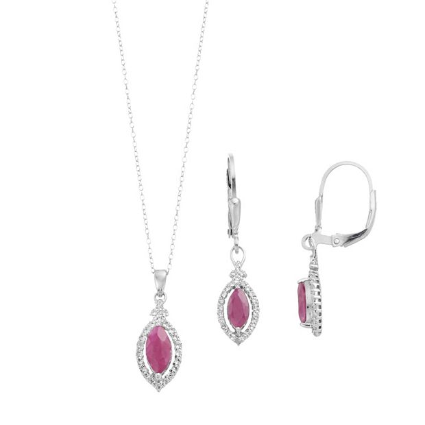 Kohls deals ruby jewelry