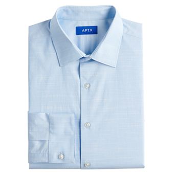 Big & Tall Apt. 9® Premier Flex Spread-Collar Dress Shirt