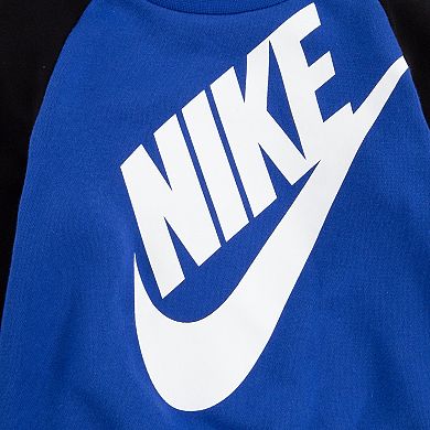 Toddler Boy Nike Fleece Logo Sweatshirt & Pants Set
