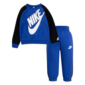 Toddler Boy Nike Fleece Logo Sweatshirt & Pants Set