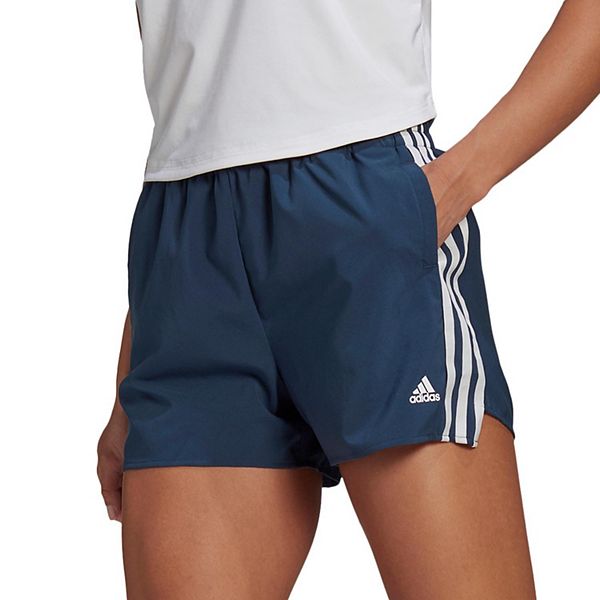 Womens 3 hot sale stripe shorts