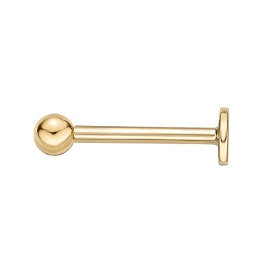 Lila Moon 14k Gold Labret Lip Stud