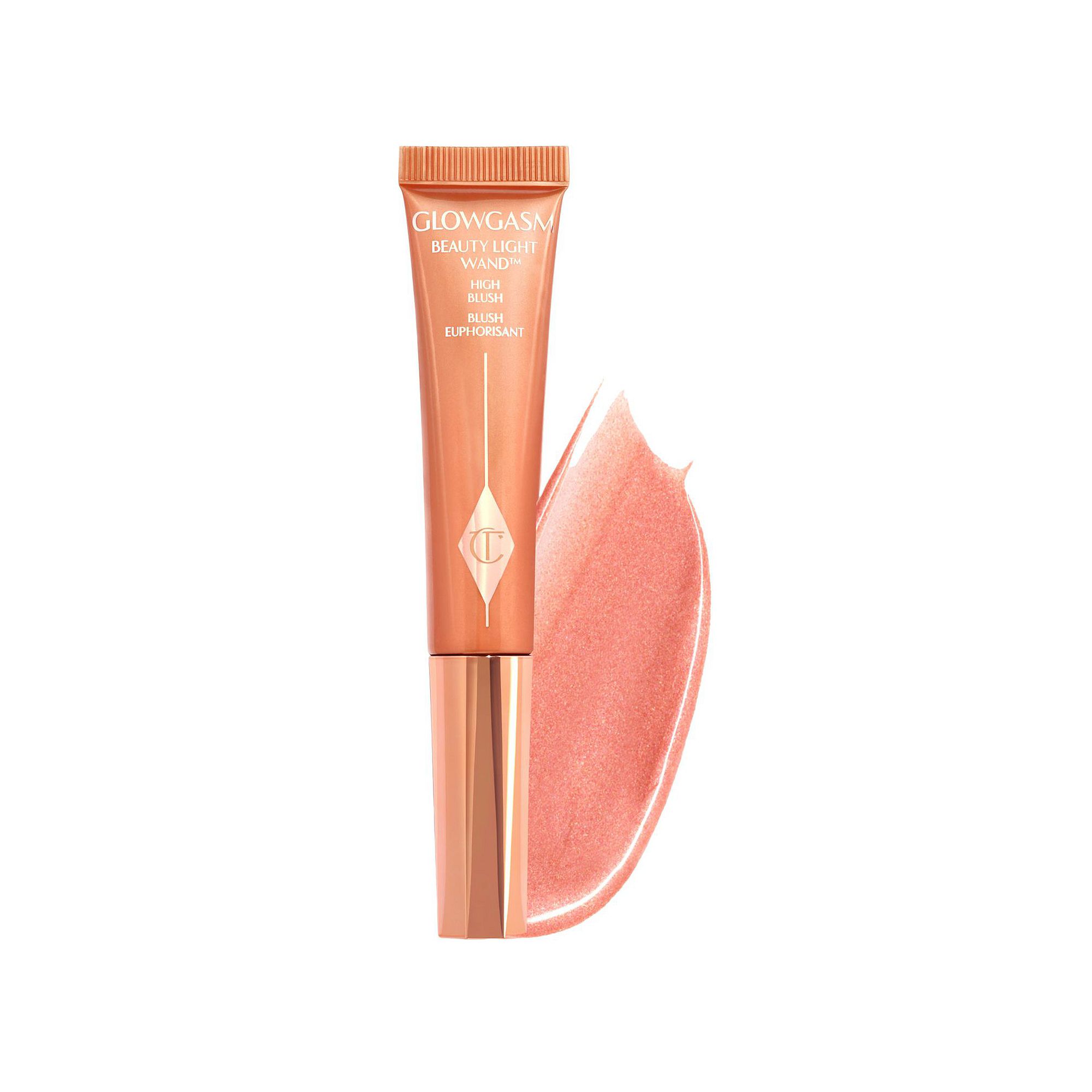 Charlotte Tilbury Beauty Highlighter Wand, Size: 0.41 FL Oz, Peachgasm