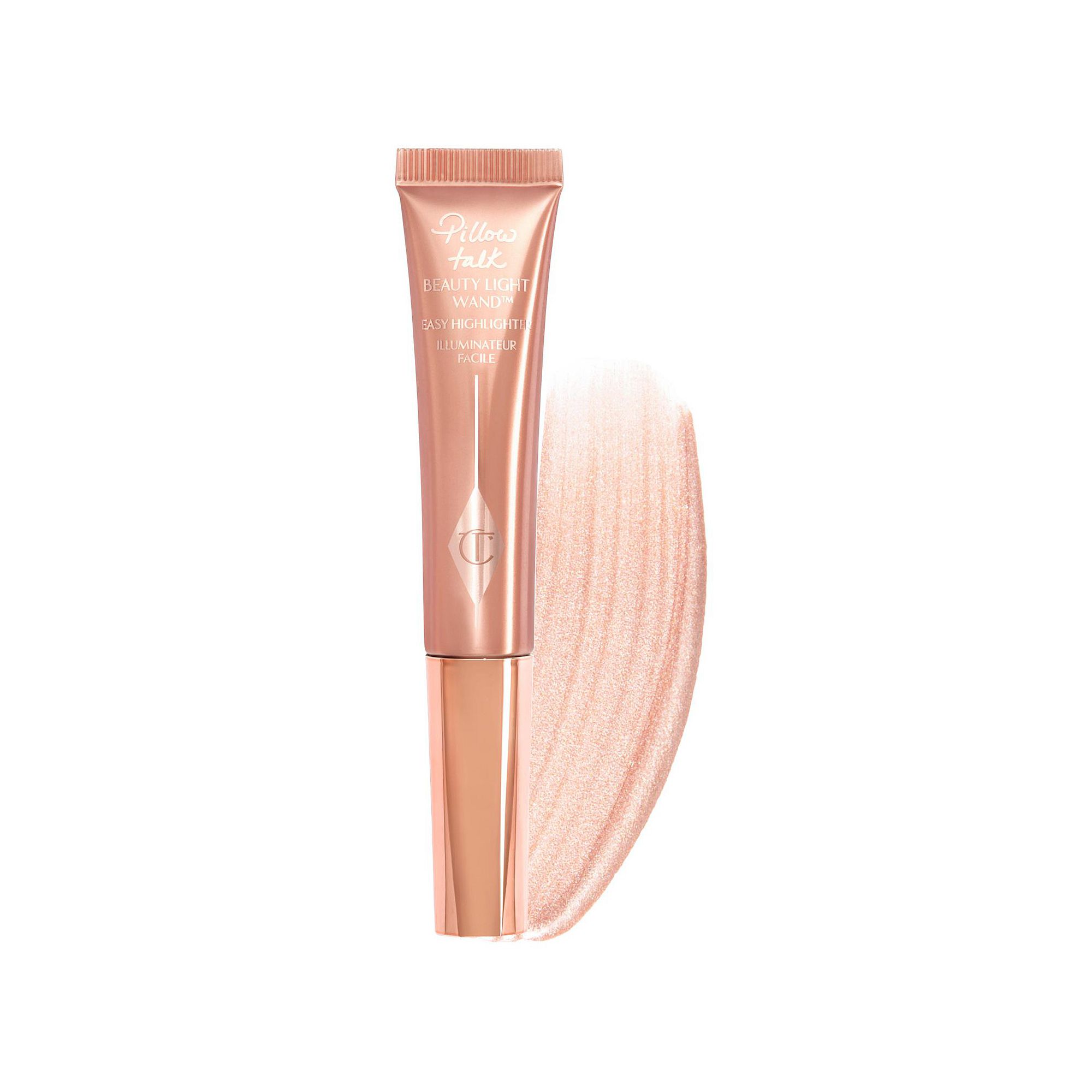 Charlotte Tilbury Beauty Highlighter Wand, Size: 0.41 FL Oz, Pillow Talk