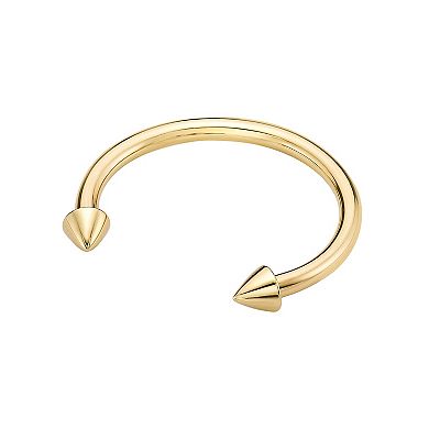 Lila Moon 14k Gold Spiked Horseshoe Nipple Ring