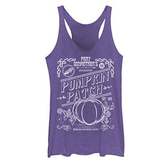Disney's Cinderella Halloween Pumpkin Patch Juniors' Graphic Tank Top