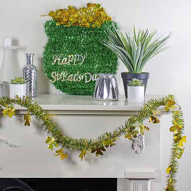 St. Patrick Day Irish Shamrock Garland