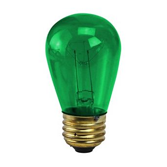 Incandescent Green St Patrick's Day Replacement Bulbs 25 pc Set