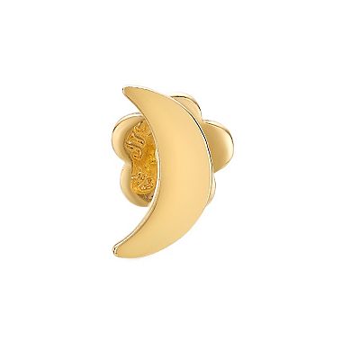 Lila Moon 14k Gold Moon Cartilage Earring