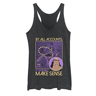 Disney's Emperor's New Groove Kronk Doesn't Make Sense Juniors' Graphic Tank Top