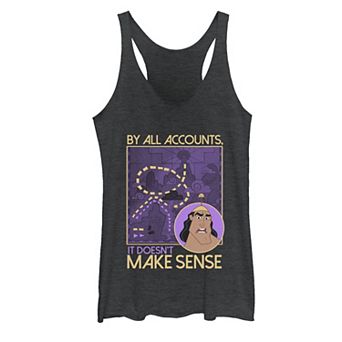 Disney's Emperor's New Groove Kronk Doesn't Make Sense Juniors' Graphic Tank Top