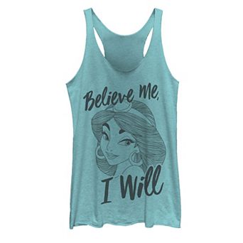 Disney's Aladdin Juniors' Jasmine Believe Me, I Will Tank Top