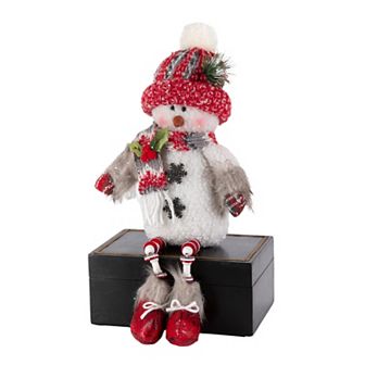 Snowman Shelf Sitter Table Decor