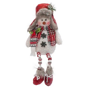 Snowman Shelf Sitter Table Decor