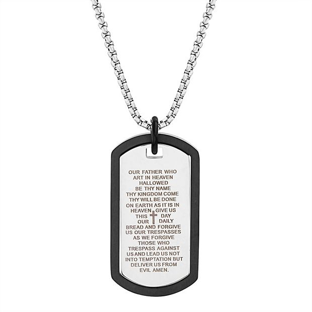 Dad - Fatherhood - Military Dog Tag Chain Necklace – The Gift Eternal