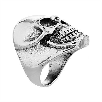 1913 Men's Stainless Steel Skull Ring