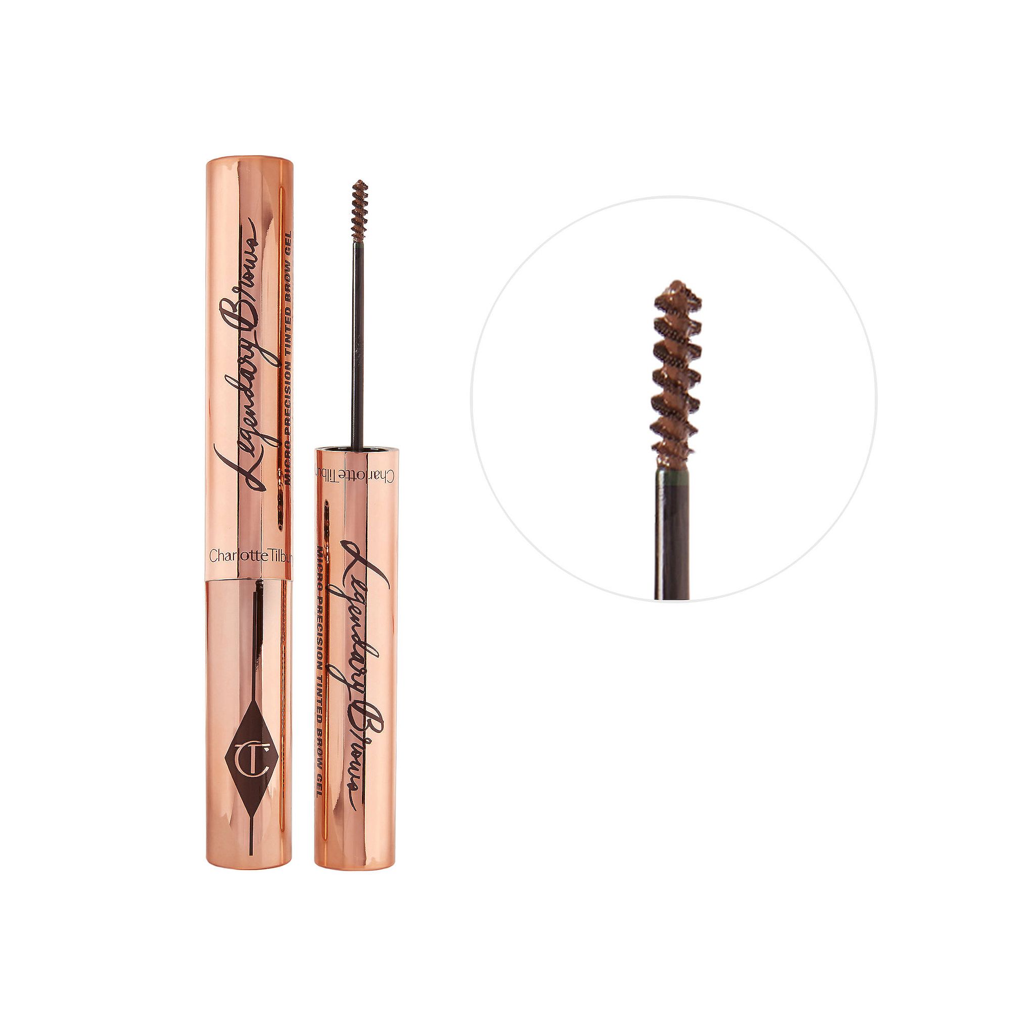 Charlotte Tilbury Legendary Brows Tinted Eyebrow Gel, Size: .04Oz, Dark Bro
