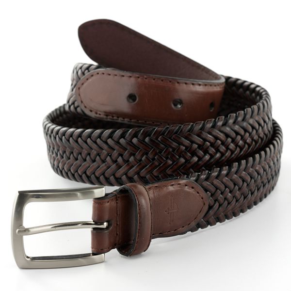 dockers men's leather braided casual and dress belt Dockers Men's Leather Braided Casual and Dress Belt