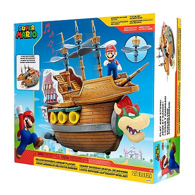 Super Mario Deluxe Bowser's Ship Playset