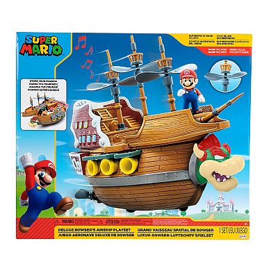 Super Mario Deluxe Bowser's Ship Playset