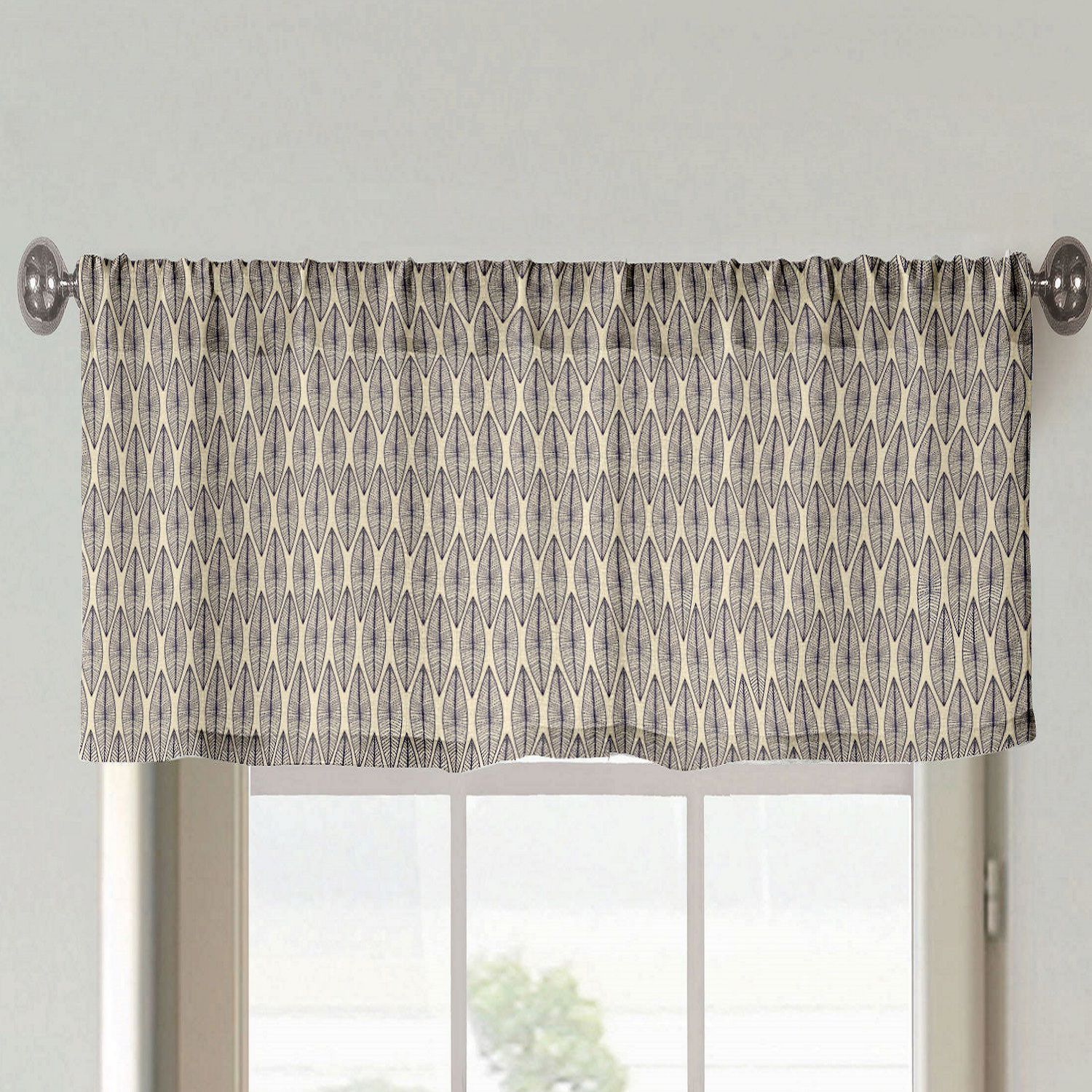 Image for Duck River Textile Florina Geometric 2-pack Window Curtain Set at Kohl's.