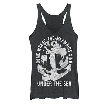 Disney's The Little Mermaid juniors' Ariel Anchor Under The Sea Tank Top