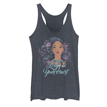 Disney's Pocahontas Juniors' Listen To Your Heart Graphic Tank Top