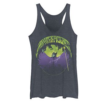 Disney's Sleeping Beauty Juniors' Maleficent Rock Theme Graphic Tank Top