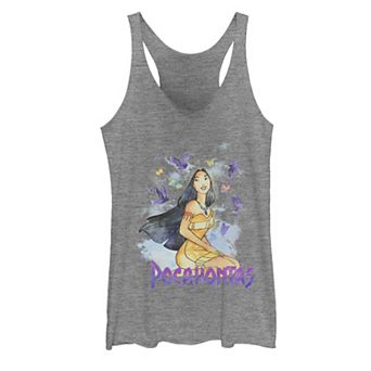 Disney's Pocahontas Juniors' Watercolors of the Wind Graphic Tank Top