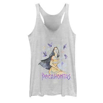 Disney's Pocahontas Juniors' Watercolors of the Wind Graphic Tank Top