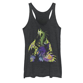 Disney's Sleeping Beauty Juniors' Maleficent Dragon Graphic Tank Top