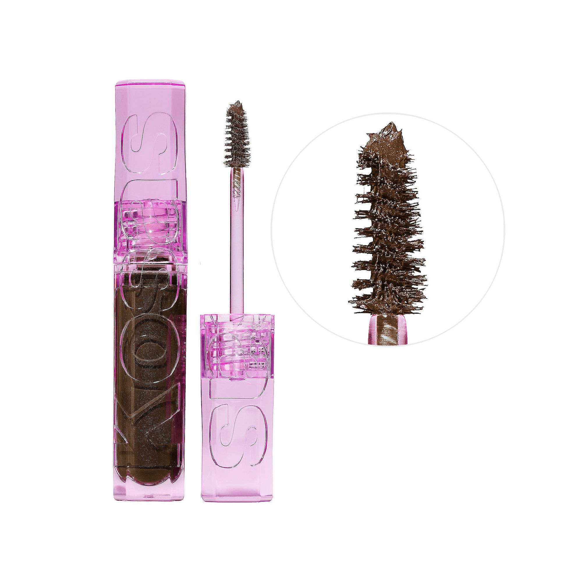 Kosas Air Brow Tinted Clean Volumizing Eyebrow Gel, Size: .12Oz, Dark Brown