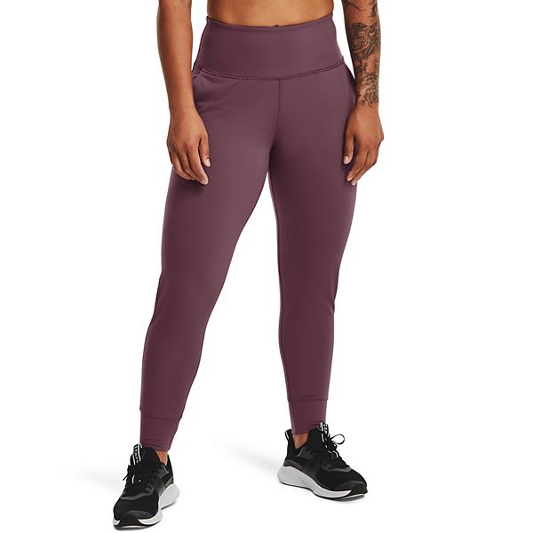 NWT Under Armour Women's UA Meridian Joggers in Pink Elixir Size lar