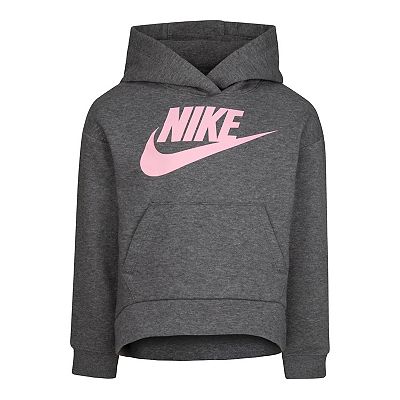 Girls 4 6X Nike Fleece High Low Hoodie