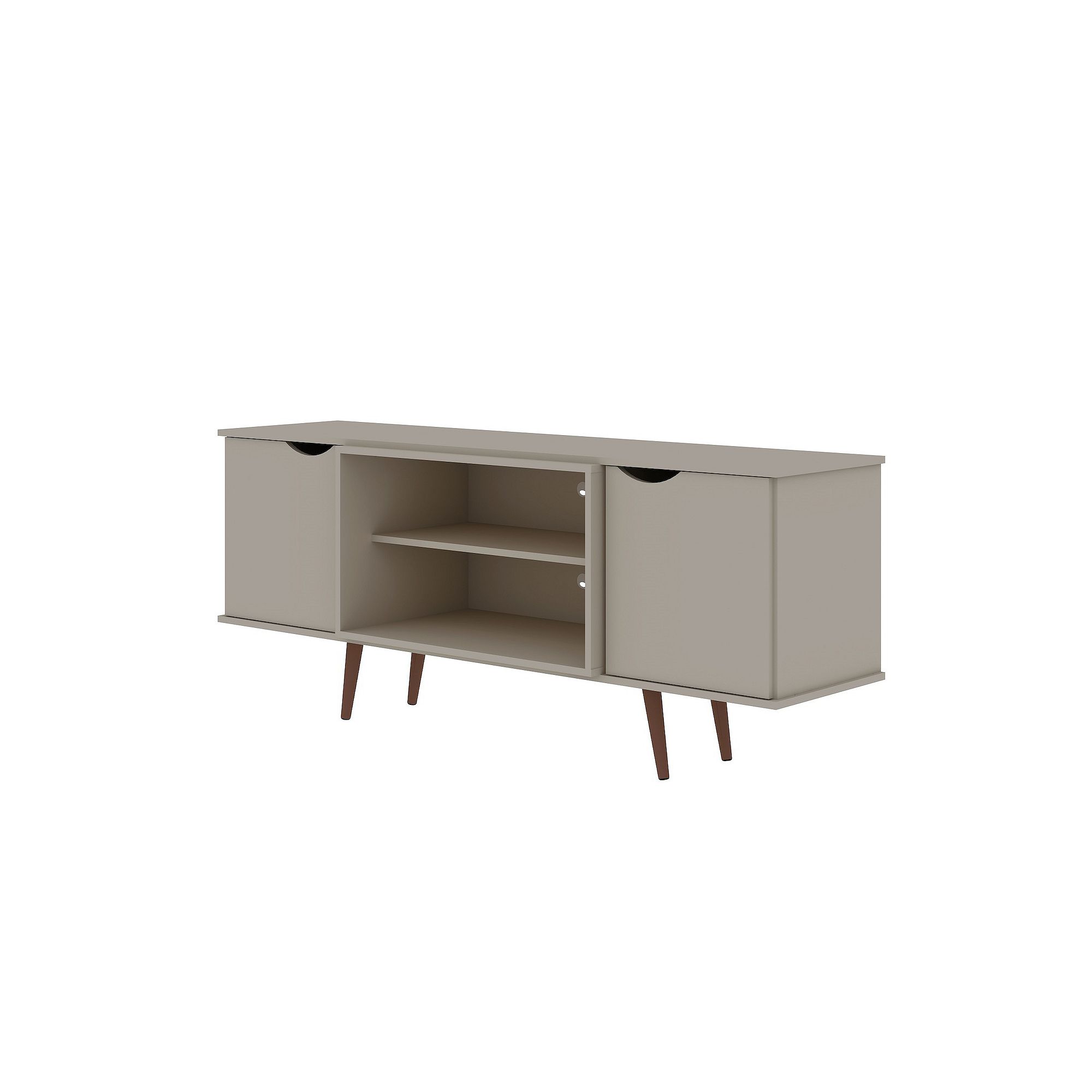 MANHATTAN COMFORT Hampton 62.99 TV Stand, Off White