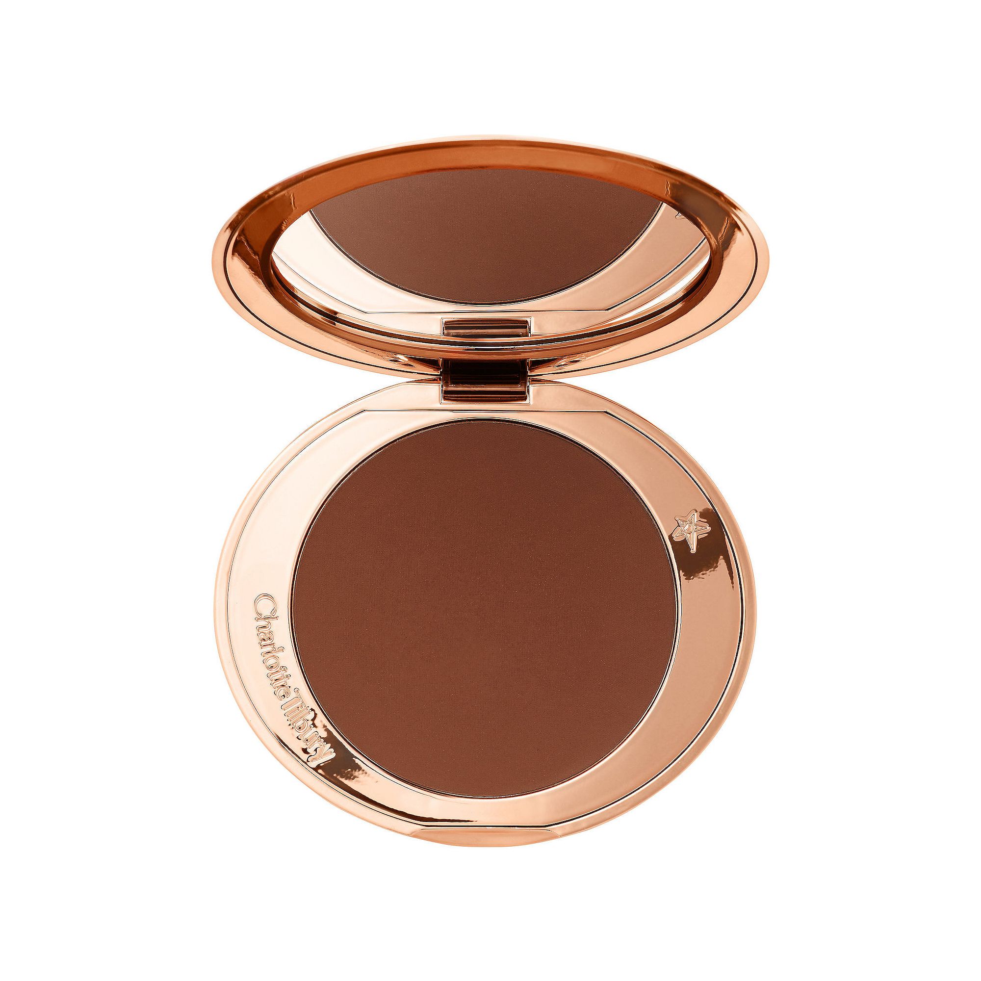 Charlotte Tilbury Refillable Airbrush Matte Bronzer, Size: 0.56 Oz, Deep
