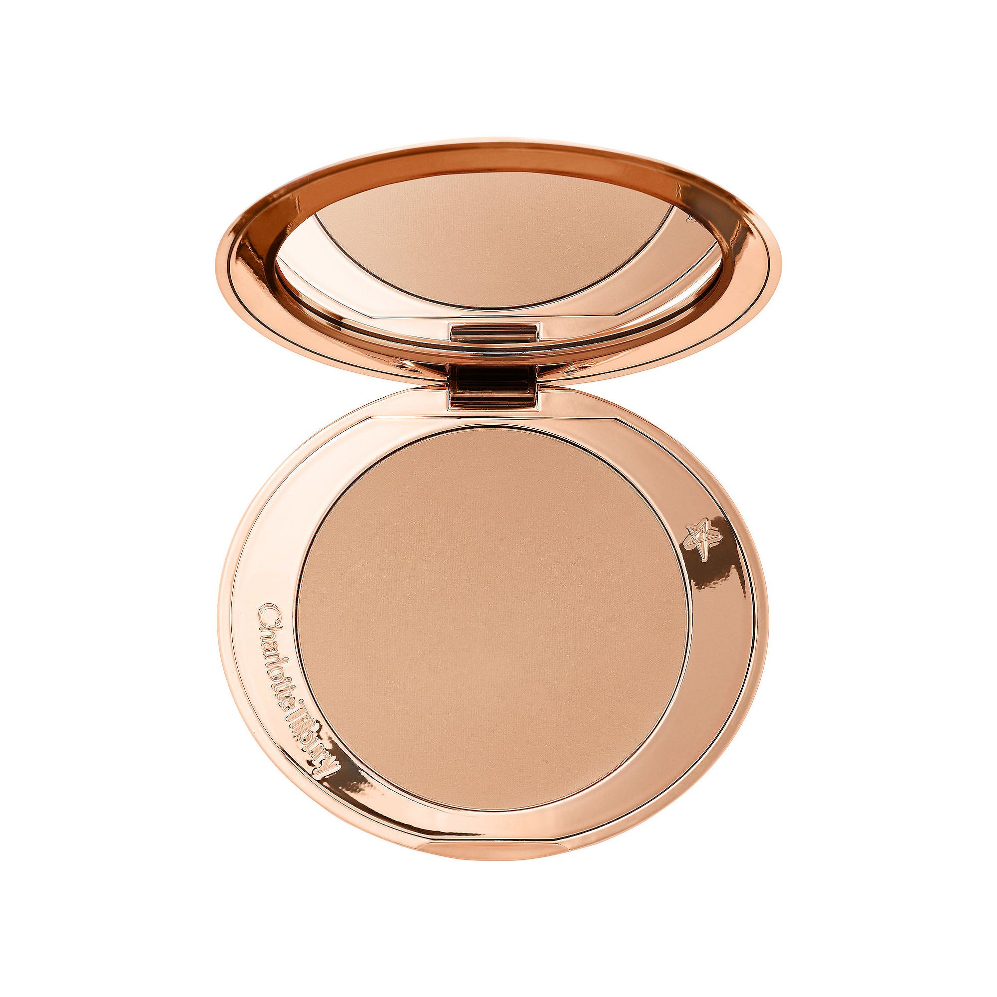 Charlotte Tilbury Refillable Airbrush Matte Bronzer, Size: 0.56 Oz, Fair