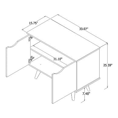 MANHATTAN COMFORT Hampton Accent Cabinet