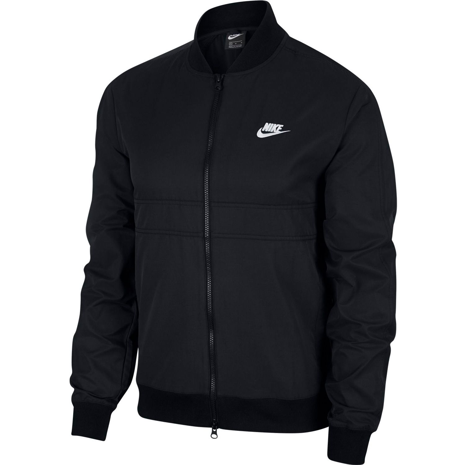 nike men's woven players bomber jacket