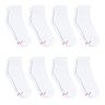 Women's Hanes 8-Pack Ultimate Cool Comfort Cushioned Ankle Socks