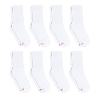 Women's Hanes® 8 Pairs Ultimate Moisture Wicking Crew Socks - HWUCC8