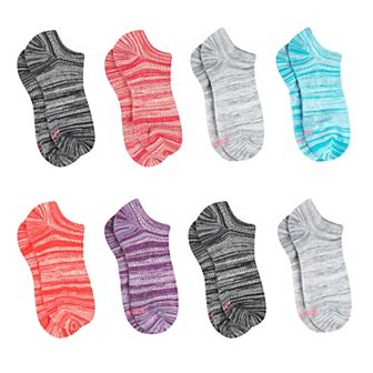 Women's Hanes® 8 Pairs Ultimate Moisture Wicking No Show Socks - HWUBS8