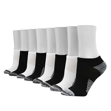 Women's Hanes 8-Pack Ultimate Cool Comfort Breathable Super Lowcut Socks