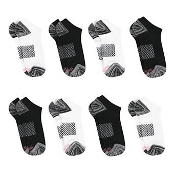 Women's Hanes® 8 Pairs Ultimate Moisture Wicking No Show Socks - HWUBN8